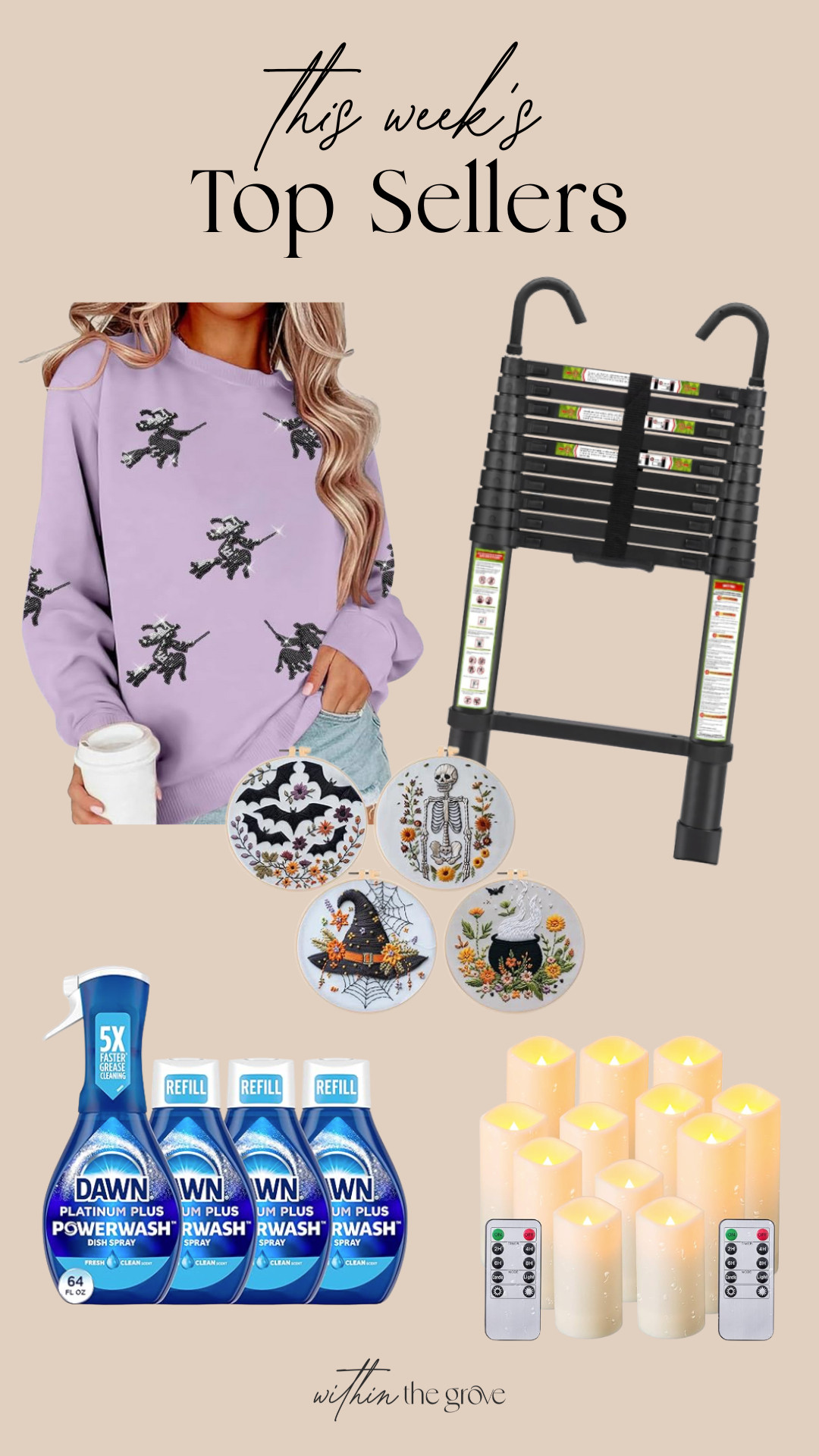 These were my audience's favorites this week, and honestly? Same.  

 #LTKHalloween #LTKHome #LTKFindsUnder50