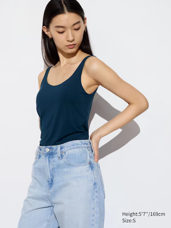 AIRism Bra Sleeveless Top | UNIQLO US | UNIQLO (US)