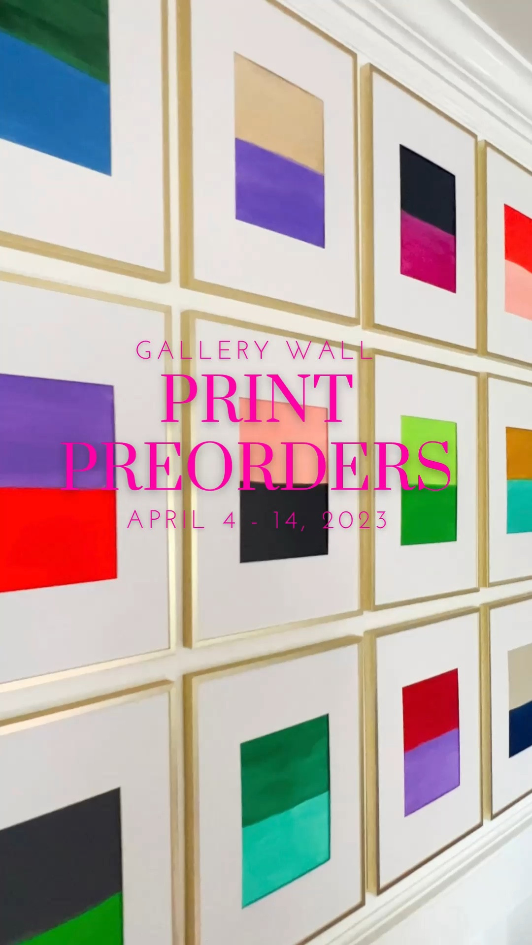 Prints of my gallery wall paintings are available from April 4-14, 2023 at www.kristiemcgowanhome.com

They come unframed but here is my favorite frame!

#LTKunder50 #LTKFind #LTKhome