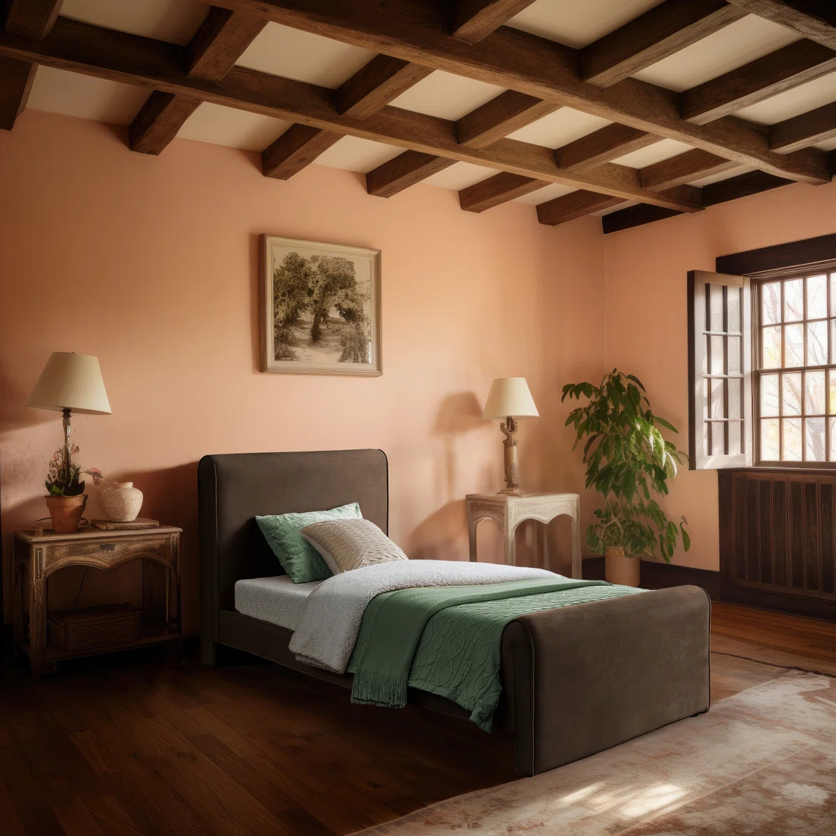 Sloan Sadete Upholstered Platform Bed | Wayfair North America