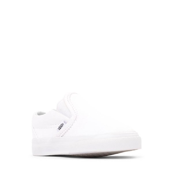 Vans Slip-On Skate Shoe - Baby / Toddler - White | Journeys