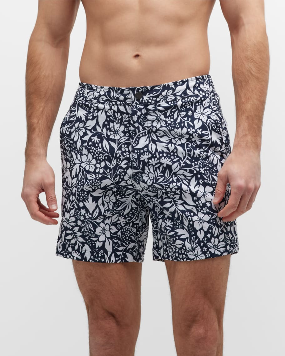 Onia Men's Calder 6E Swim Shorts | Neiman Marcus