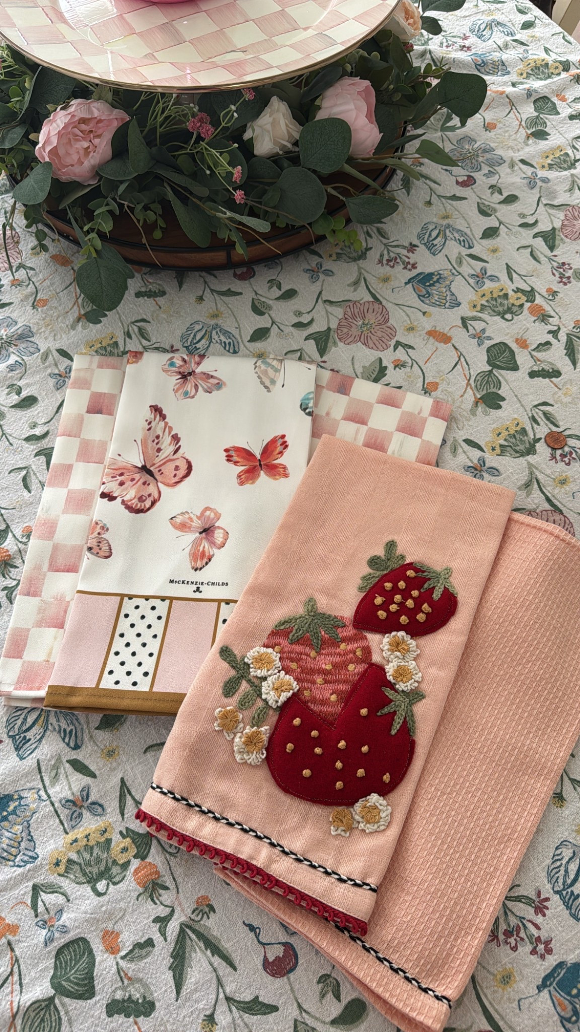 Mackenzie Childs dish towels 
Mother’s Day gift idea
Gift idea 

#LTKFindsUnder100 #LTKHome #LTKGiftGuide