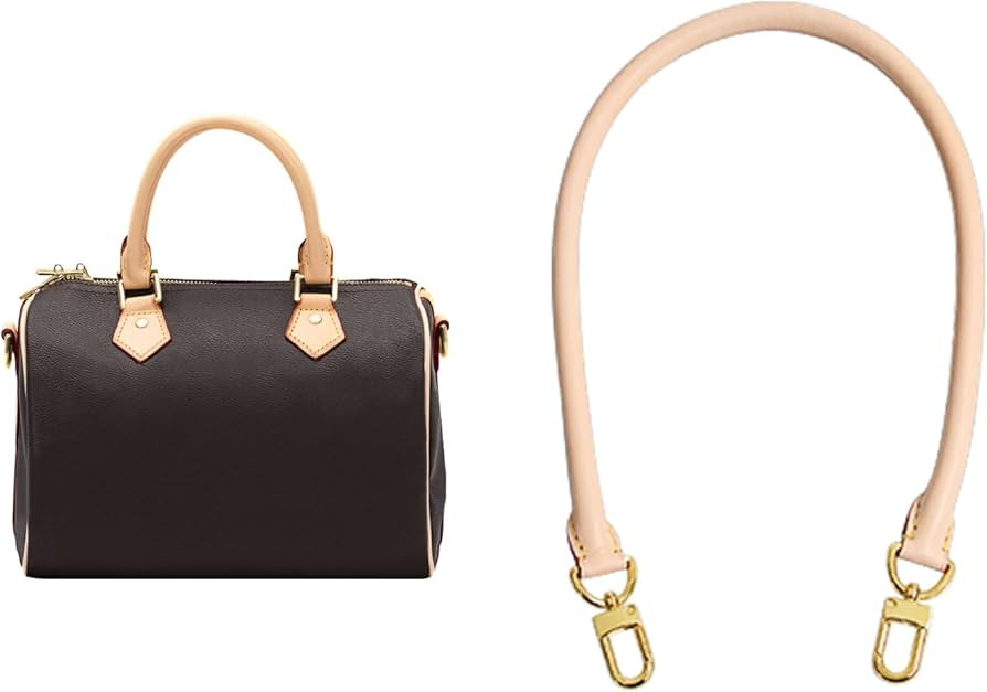 Jiesinlov 27.5inches Vachetta Leather Shoulder Rolled Strap Replacement,Short Bags Strap for Soft... | Amazon (US)