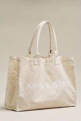 Anine Bing Leo Canvas Tote Bag | Anthropologie (US)