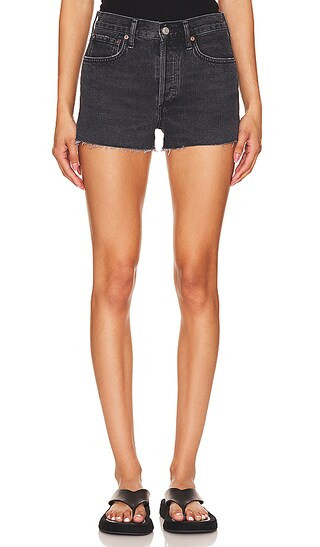 AGOLDE Parker Short in Black. - size 29 | Revolve Clothing (Global)