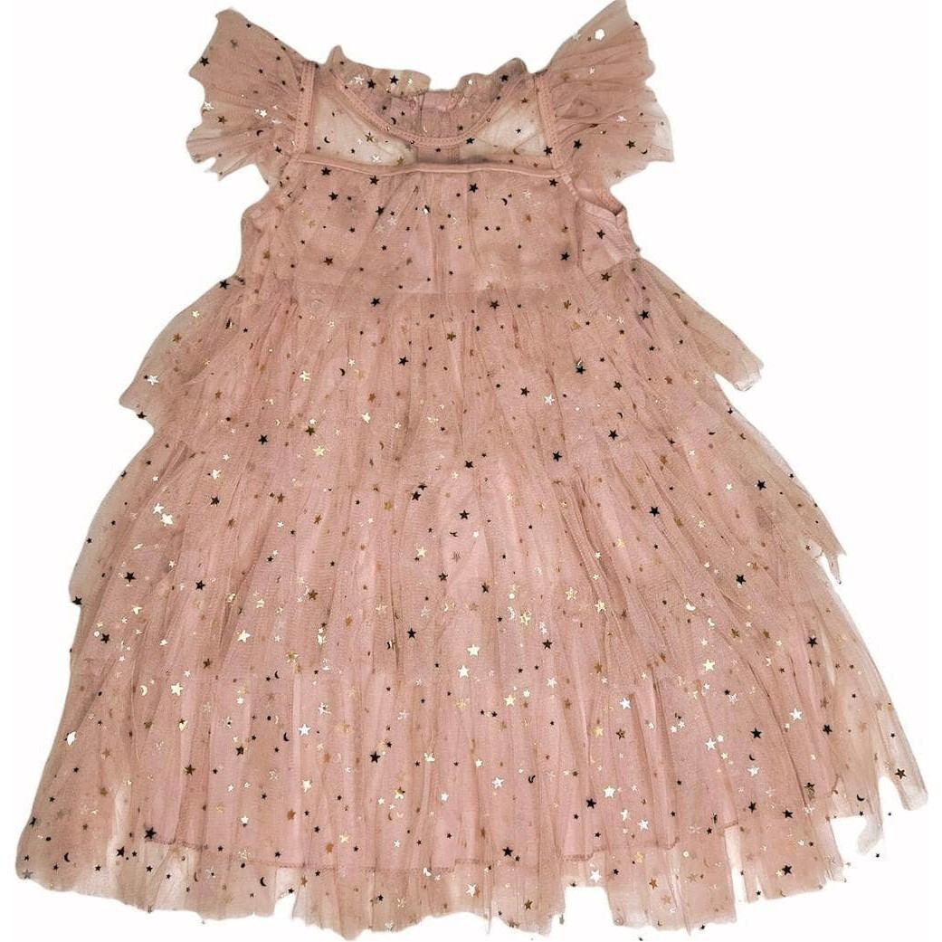 Princess Party Sparkle Party Dress, Pink | Maisonette