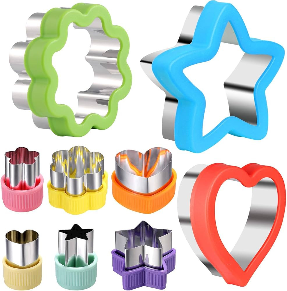 Cutter Shapes Set Different Sizes Cookie Cutters Set Fruit Cookie Pastry Stamps Mold | Amazon (US)