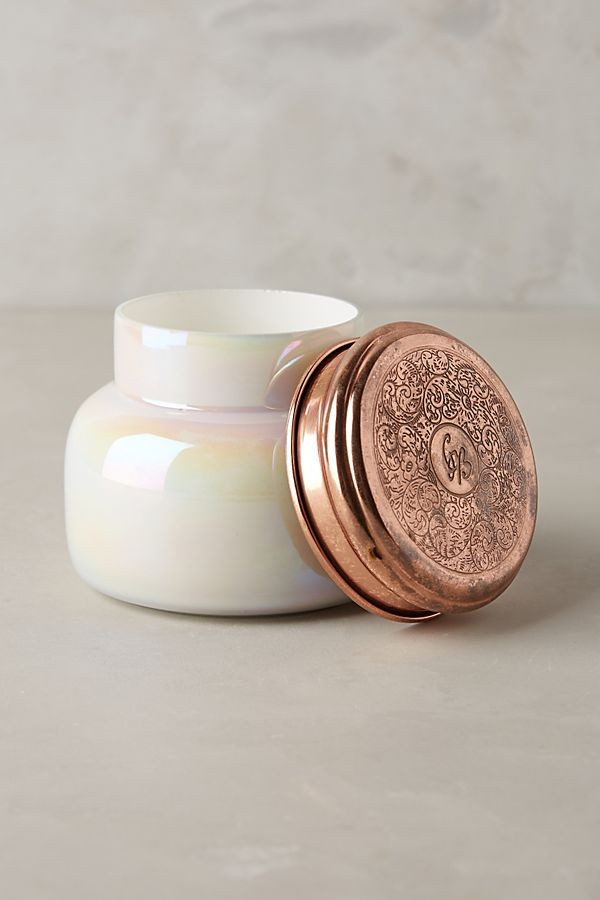 Capri Blue Iridescent Jar Candle | Anthropologie (US)