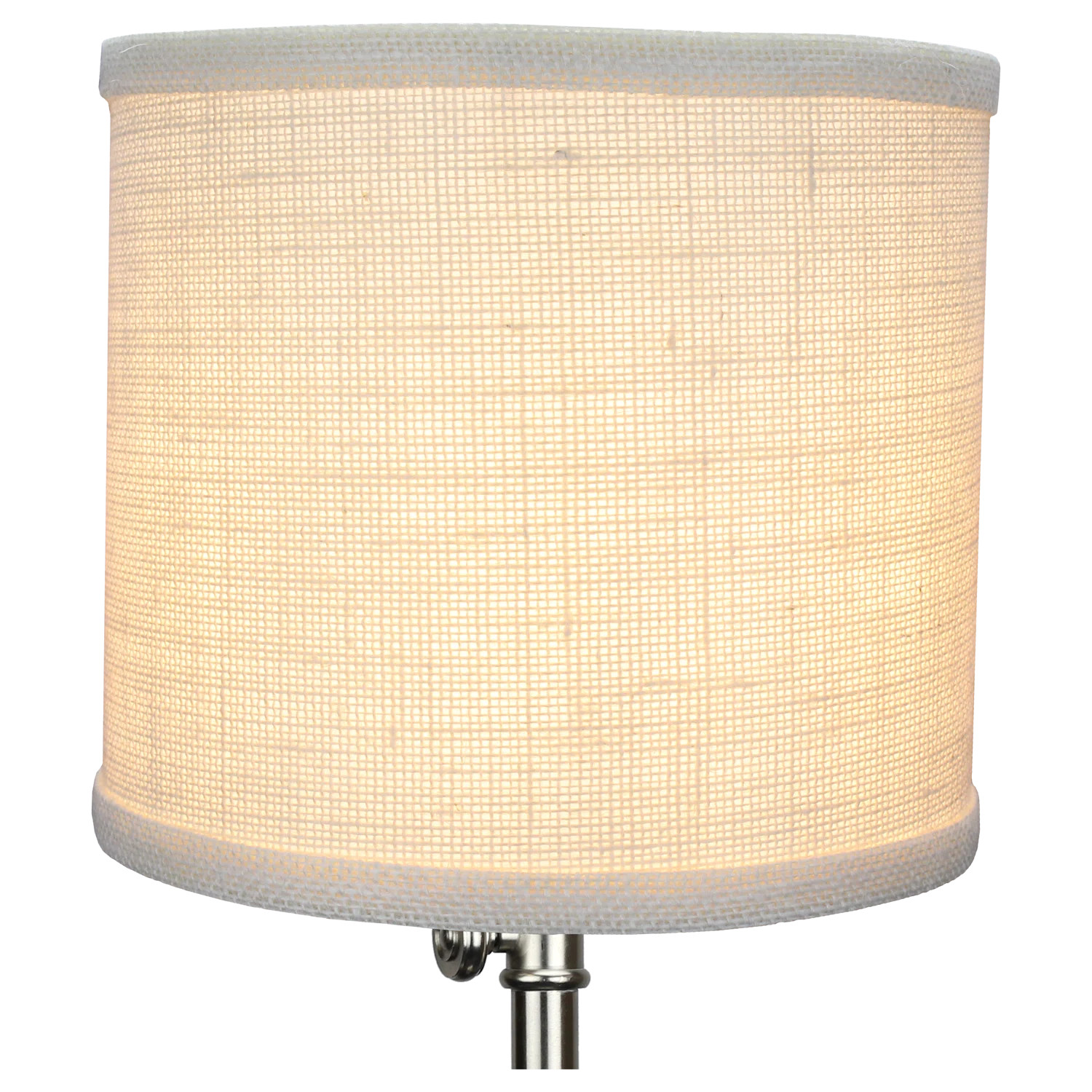 Charlton Home® 7'' H x 8'' W Burlap Drum Lamp Shade | Wayfair | Wayfair North America