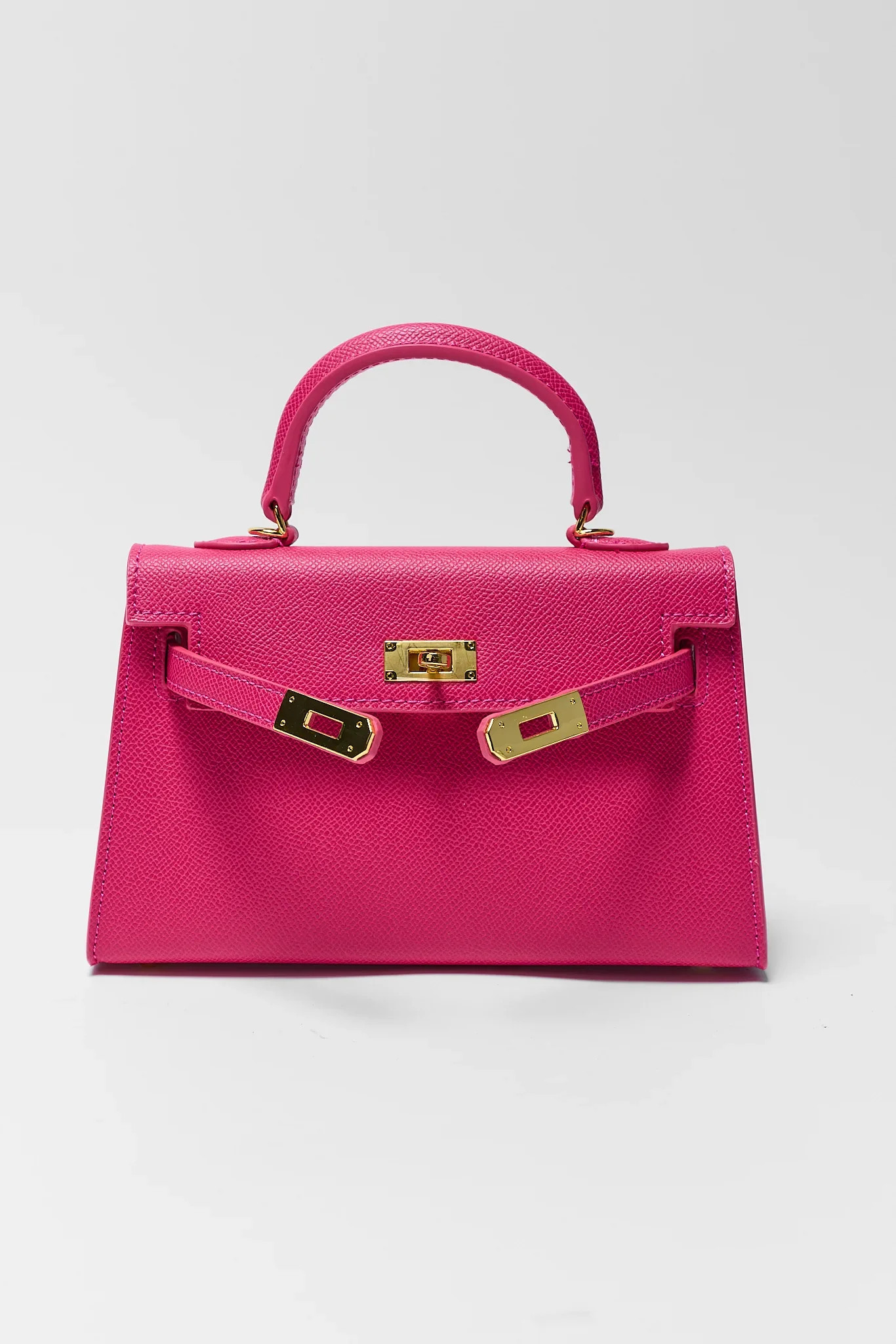 Helen Pink Faux Leather Bag | Avara