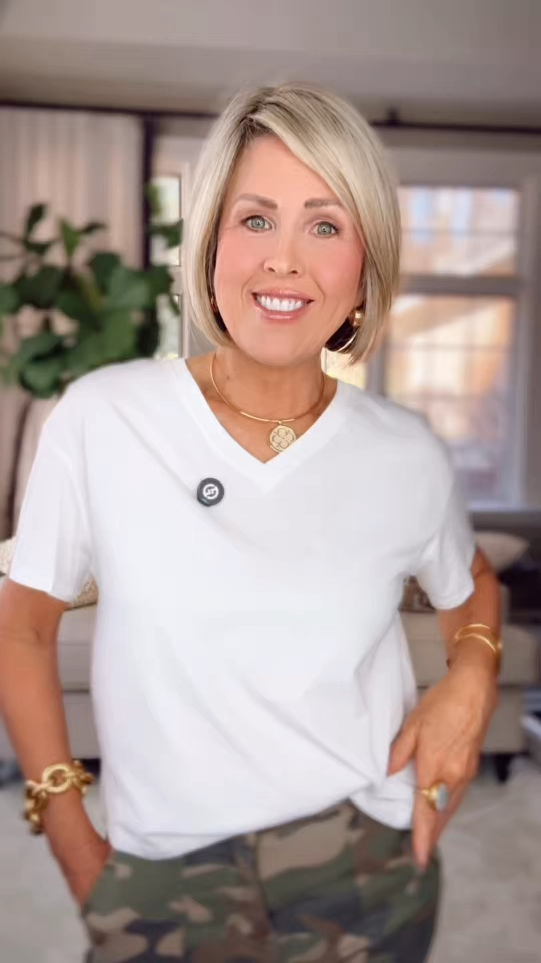 Stop wasting money on white t-shirts. These Amazon t-shirts are affordable and easy to style.  

ALL TEES LISTED ARE CORRECT LINKS 

 T-Shirt Order: 
1. TRENDY QUEEN: Sized up to a M stretchy and is more like a compression tee 
2. AMAZON ESSENTIALS
3. XIEERDUO: Wearing a S 
4. YUCOLEN (V NECK): Wearing a S 

#LTKOver40 #LTKgrwm #LTKootd