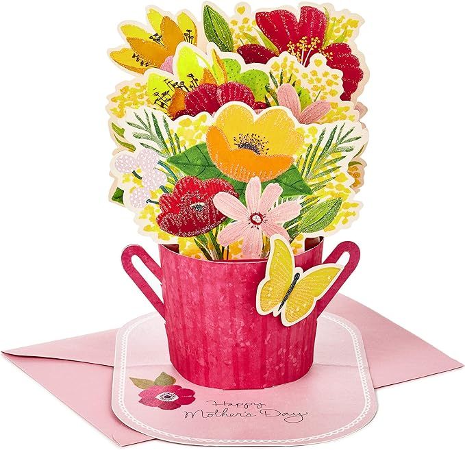 Hallmark Paper Wonder Mothers Day Pop Up Card (Flower Bouquet, You Deserve This Day) | Amazon (US)