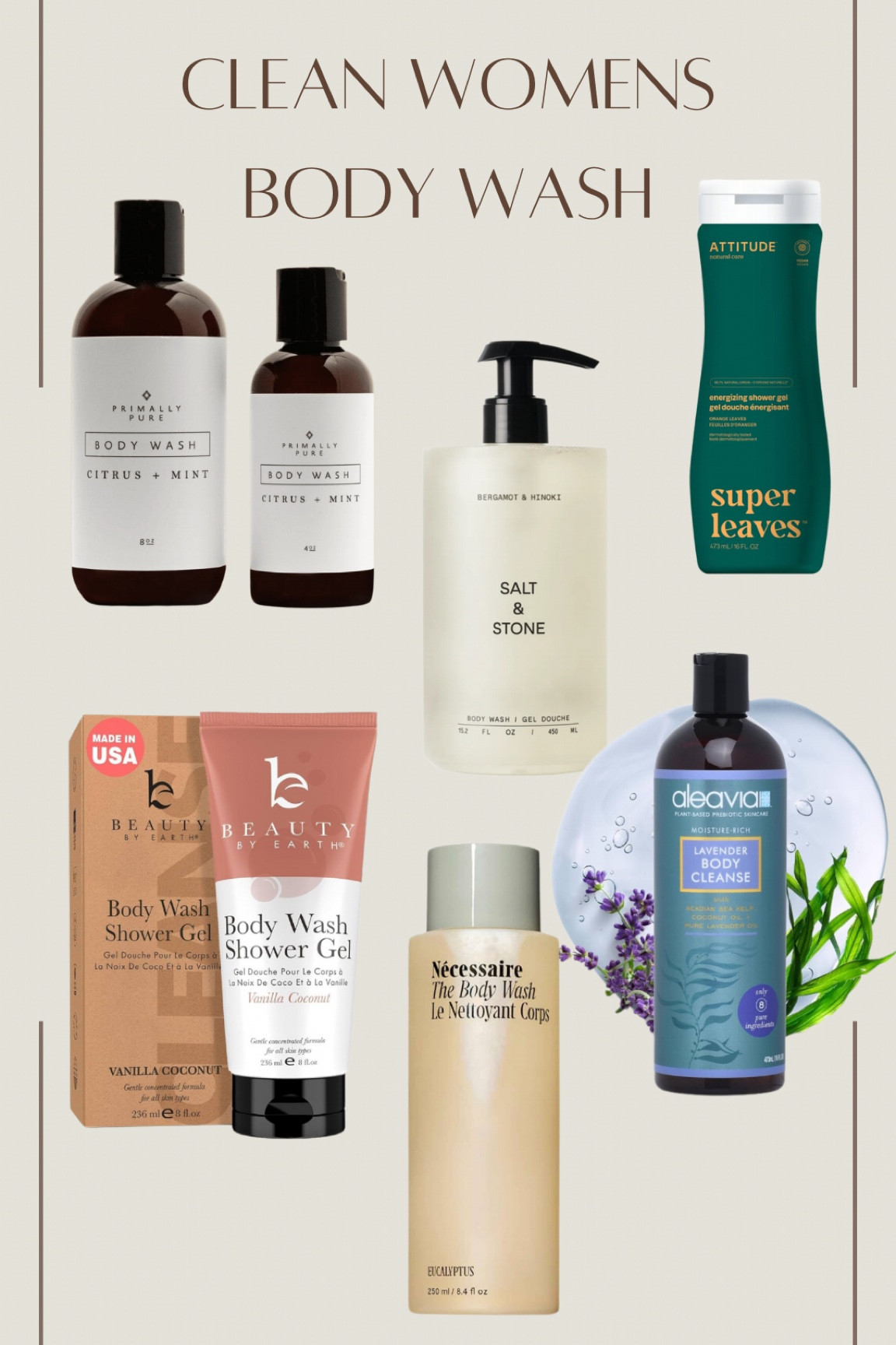 Women’s clean/non-toxic body wash. Different price points since some can be super expensive!



Non-toxic living, non-toxic beauty, non-toxic body wash, clean personal hygiene brands, clean body wash, clean body wash brands 

#LTKFindsUnder100 #LTKFindsUnder50 #LTKBeauty