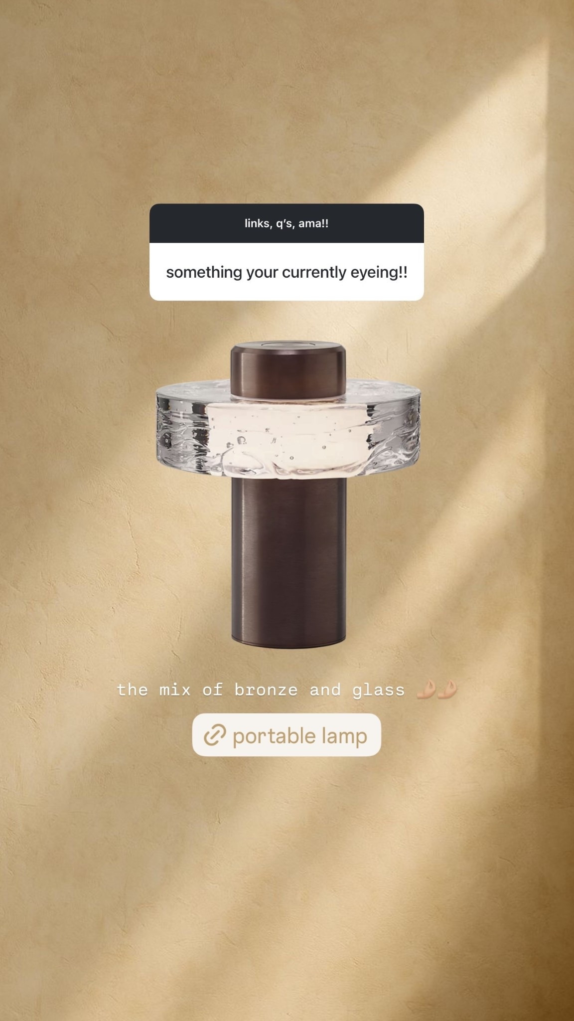 the mix of bronze and glass 🤌🏼🤌🏼