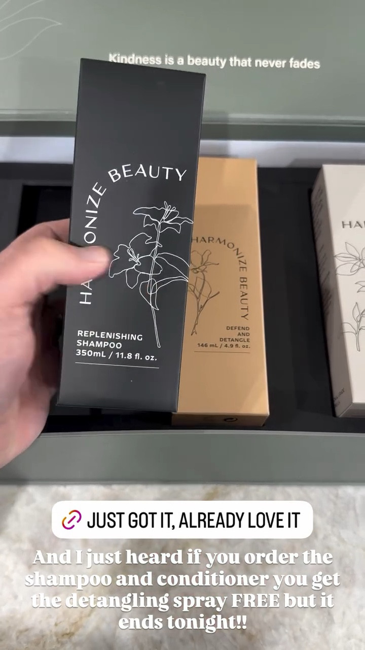 So excited about the newest shampoo and conditioner launch from Harmonize Beauty. I’ve been using the detangling spray on the girls hair for a long time now and we love it!



#LTKBeauty