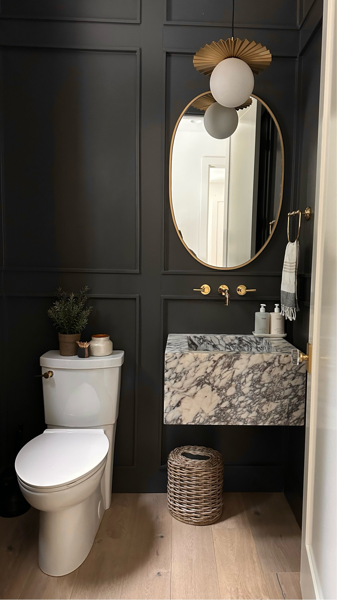 Powder room moody powder room,
Bathroom inspo



#LTKhome