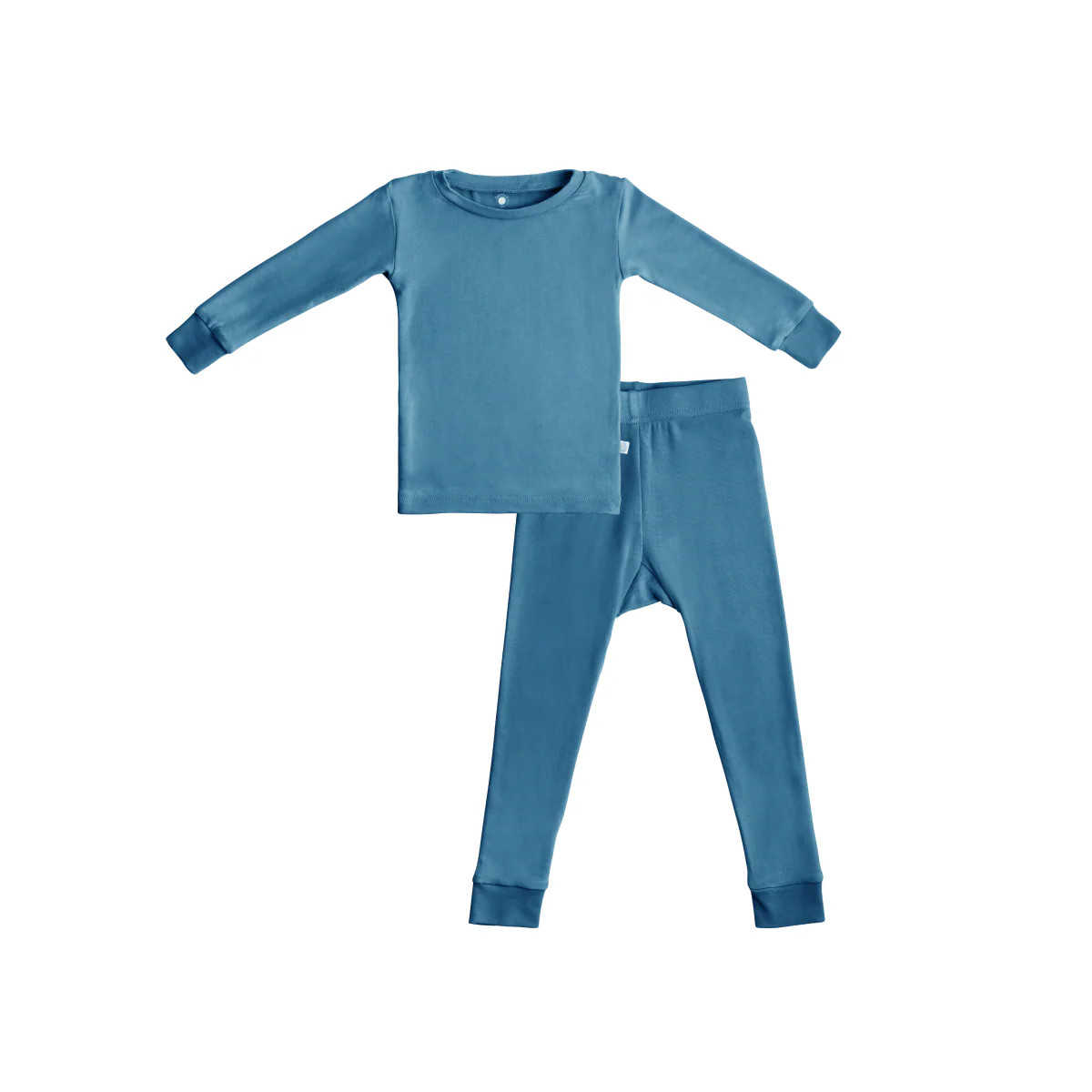 Toddler/Kids Bamboo Pajamas - Ocean Blue | Dreamland Baby