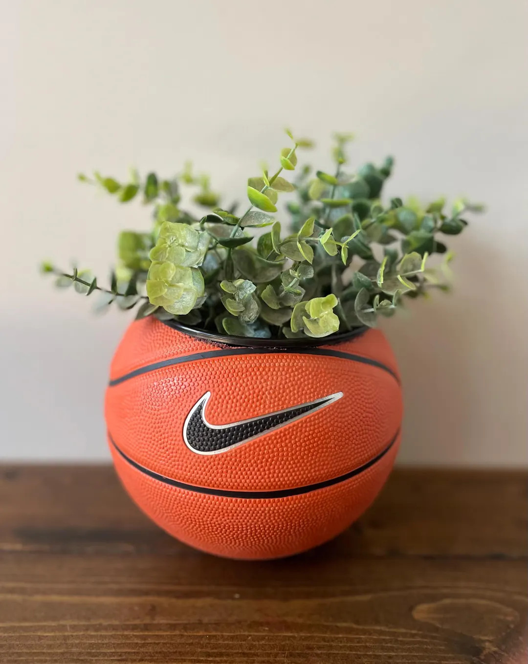 Basketball planter decor for boy bedroom for girl bedroom basketball gift for coach home decor pl... | Etsy (US)