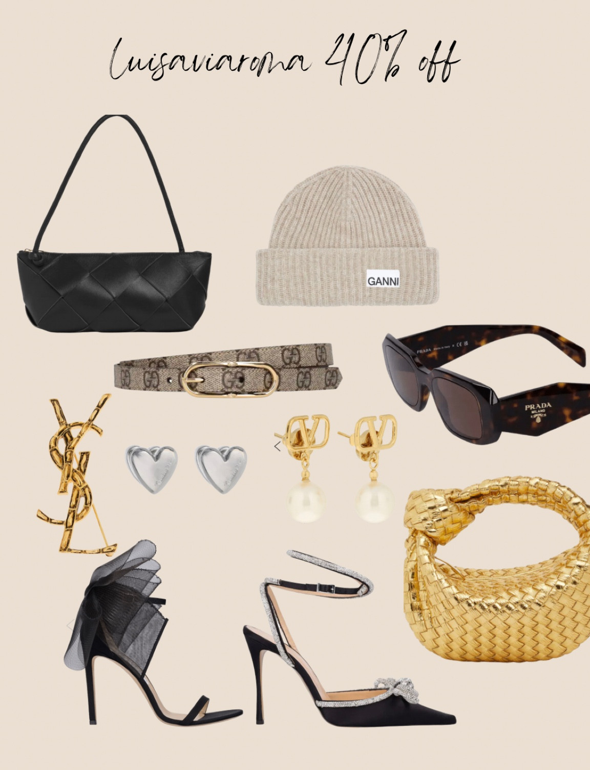 my favourite pieces available at 40% off on Luisa Via Roma with code B40 

#LTKshoecrush #LTKSeasonal #LTKGiftGuide