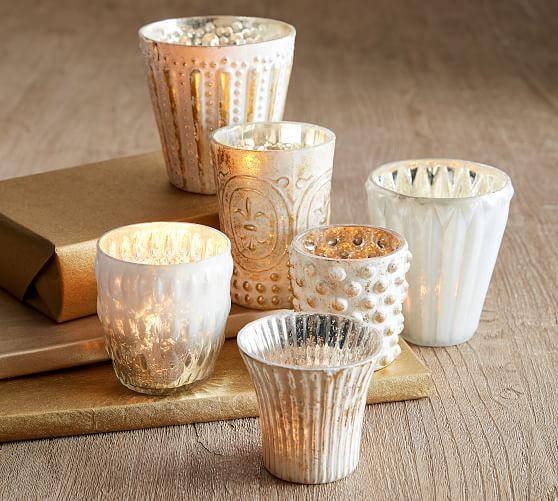 Eclectic Mercury Votive Holders, Set of 6 - White



$39.50
 
 Free Shipping on Orders $99+ With ... | Pottery Barn (US)