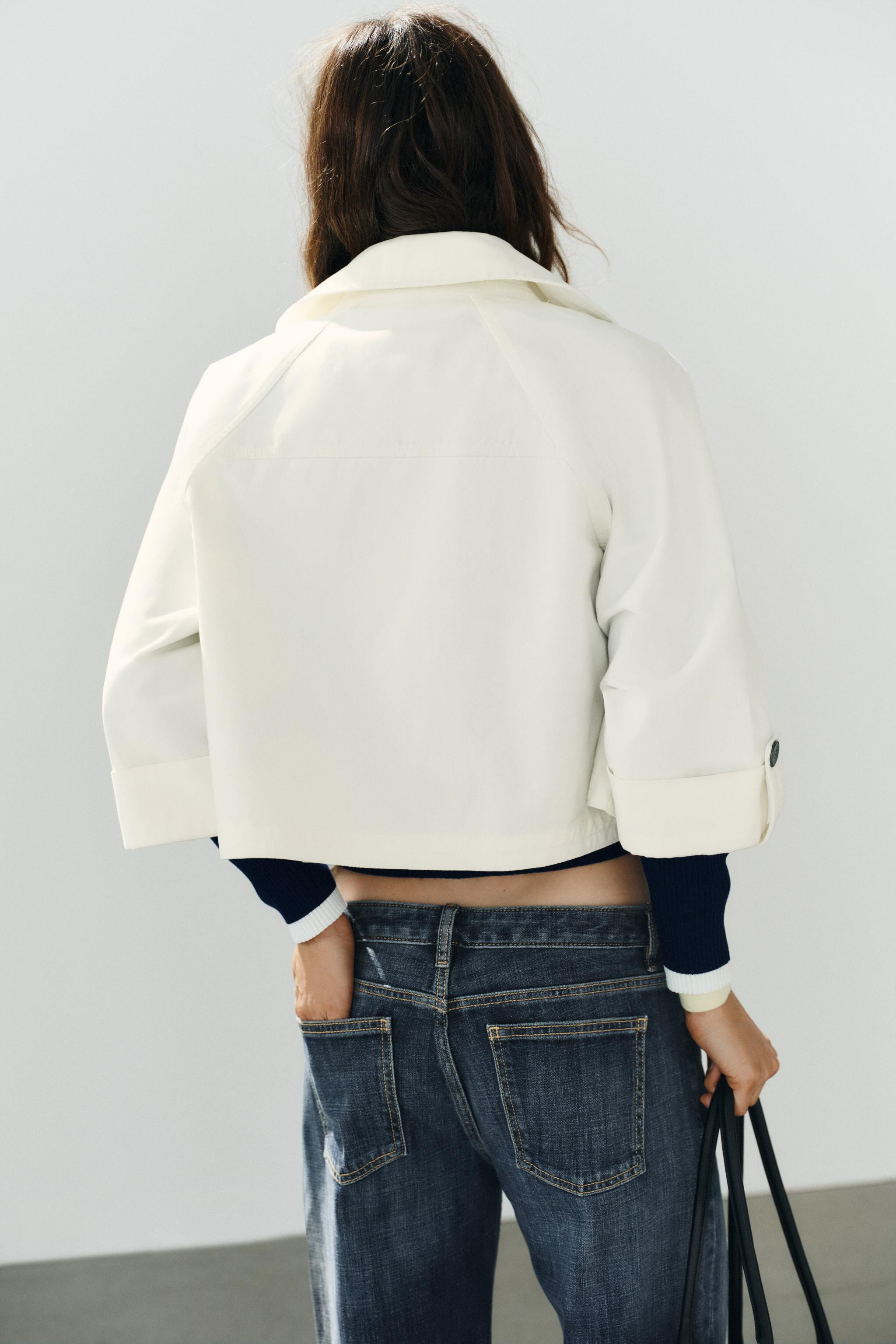 CROPPED BUTTON JACKET | Zara US