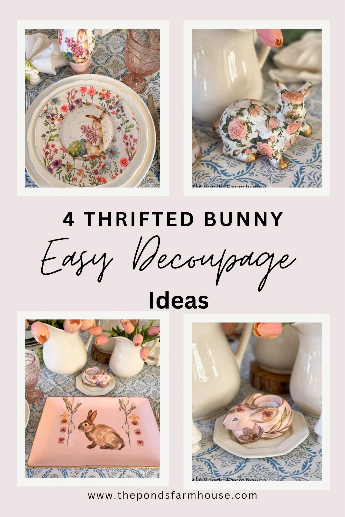 See supplies for creating high-end Bunny Drcor for Easter. #easter 

#LTKSeasonal #LTKHome