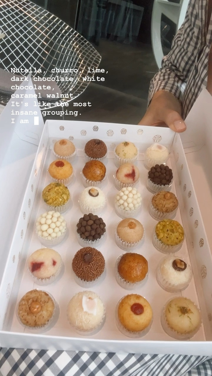 Brigadeiro’s are my favorite dessert in Brazil and there is a local brigadeiro shop here in Dallas that will ship anywhere. Sweet joy bites has a mix of about 20 flavors of brigadeiro’s and they will ship them directly to you or to someone as a gift. I just tested them today and they look beautiful!

#LTKunder100 #LTKFind #LTKSeasonal