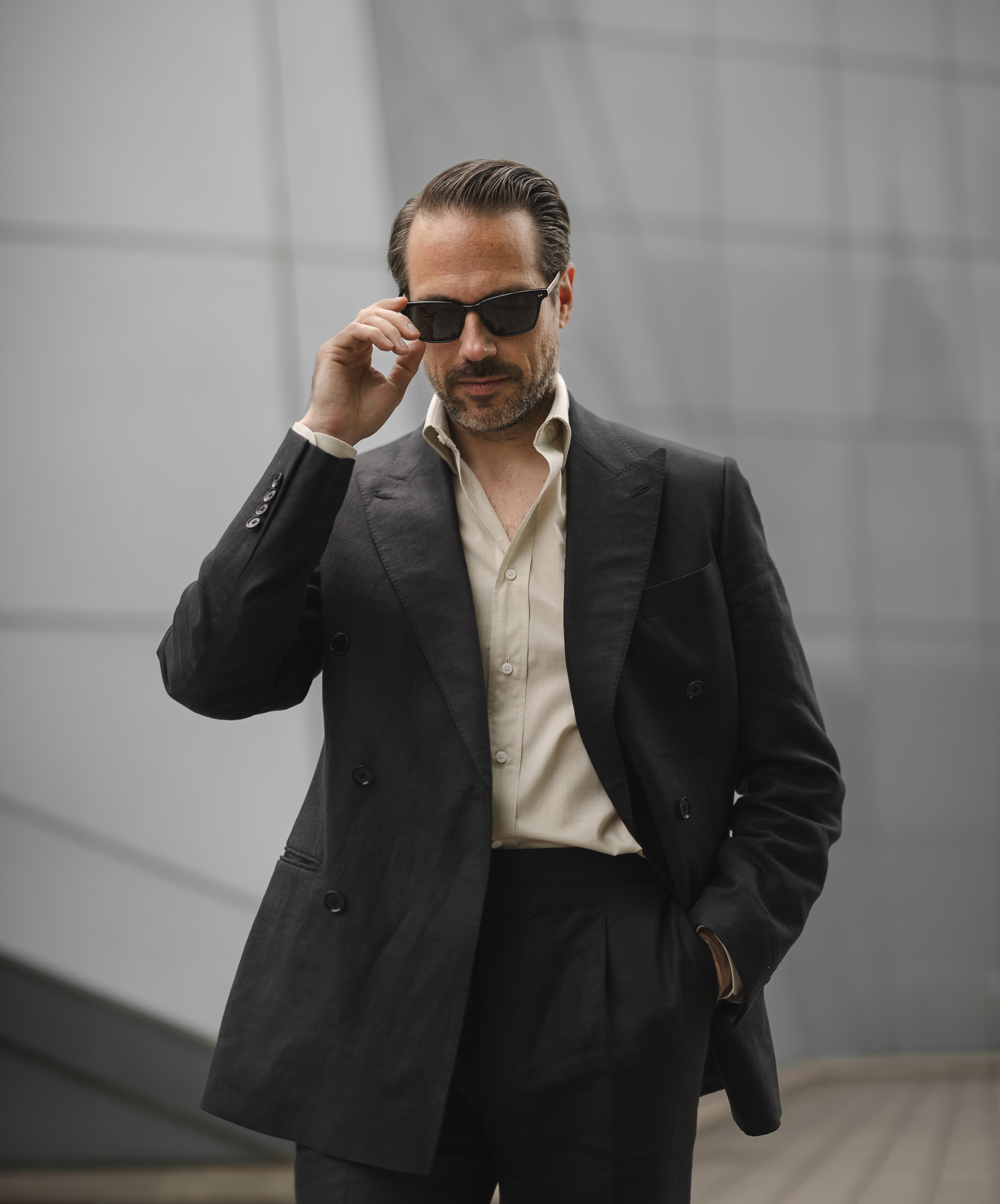 Wearing a double-breasted jacket open is one of the most advanced men's style moves.

#LTKOver40 #LTKStyleTip #LTKMens