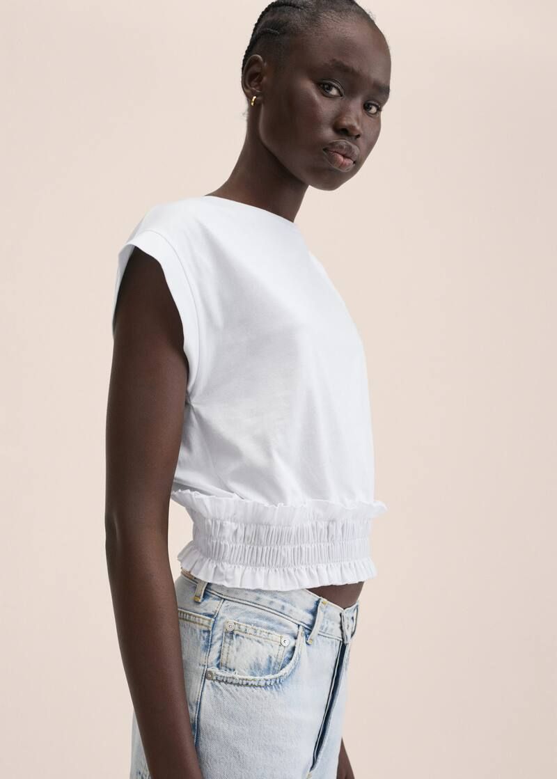 Search: white crop top (22) | Mango USA | MANGO (US)