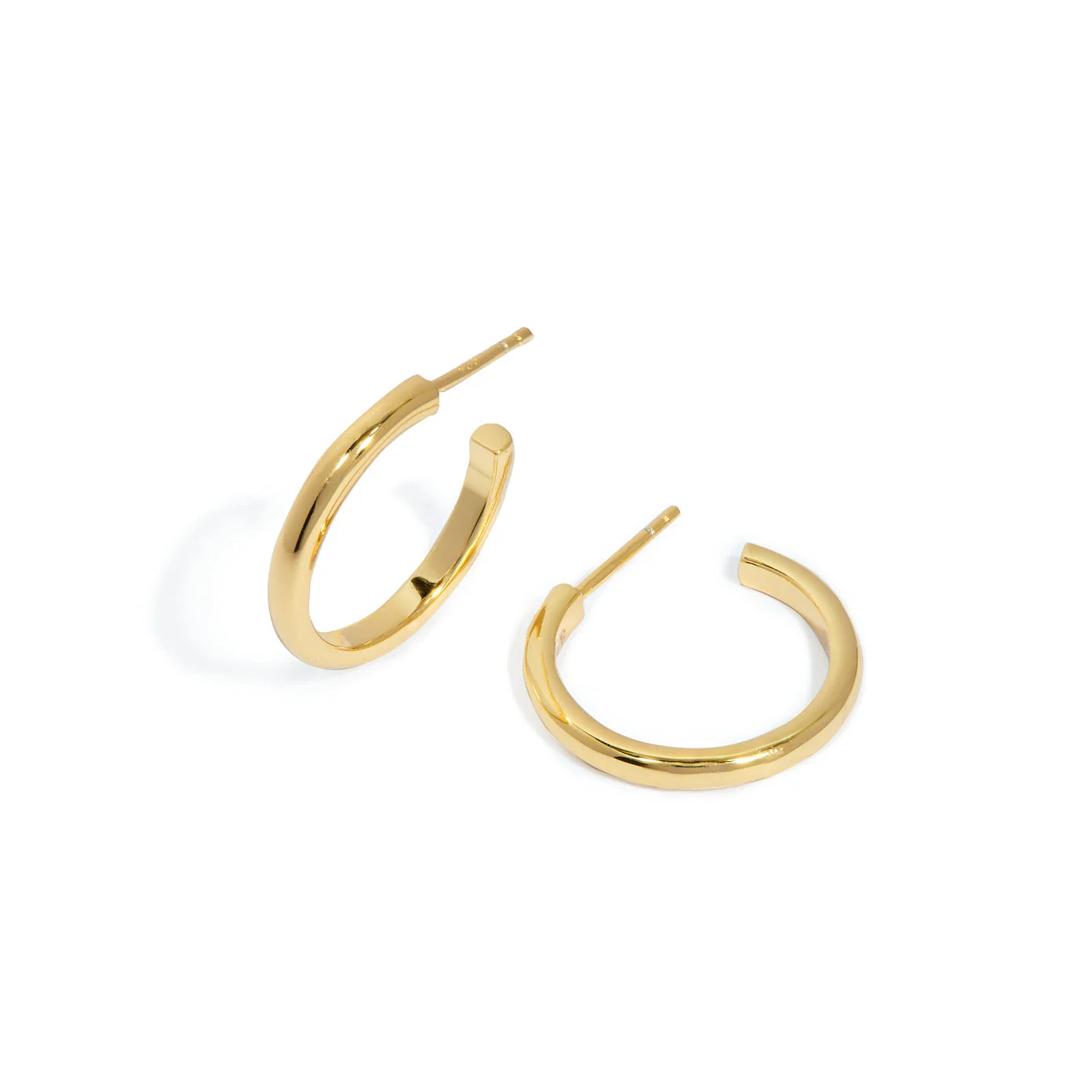 Luxe Classic Hoop Earrings (Gold) | Abbott Lyon