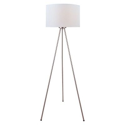 Lite Source Rotary On/Off Switch Floor Lamp  - White | Target