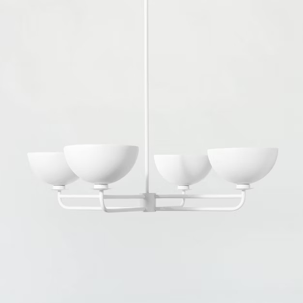 Dome Chandelier White - Threshold™ designed with Studio McGee | Target