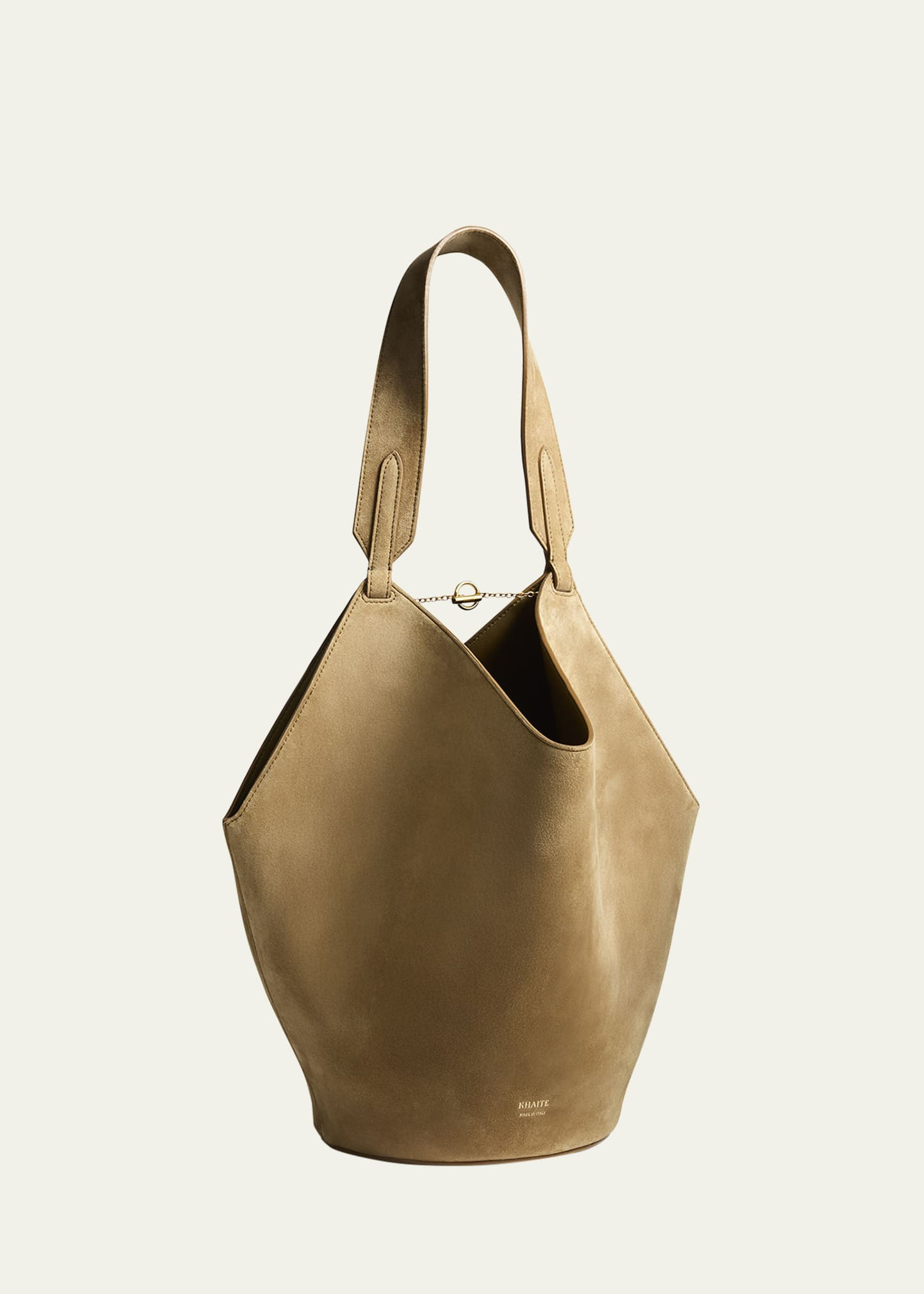 Lotus Small Suede Tote Bag | Bergdorf Goodman