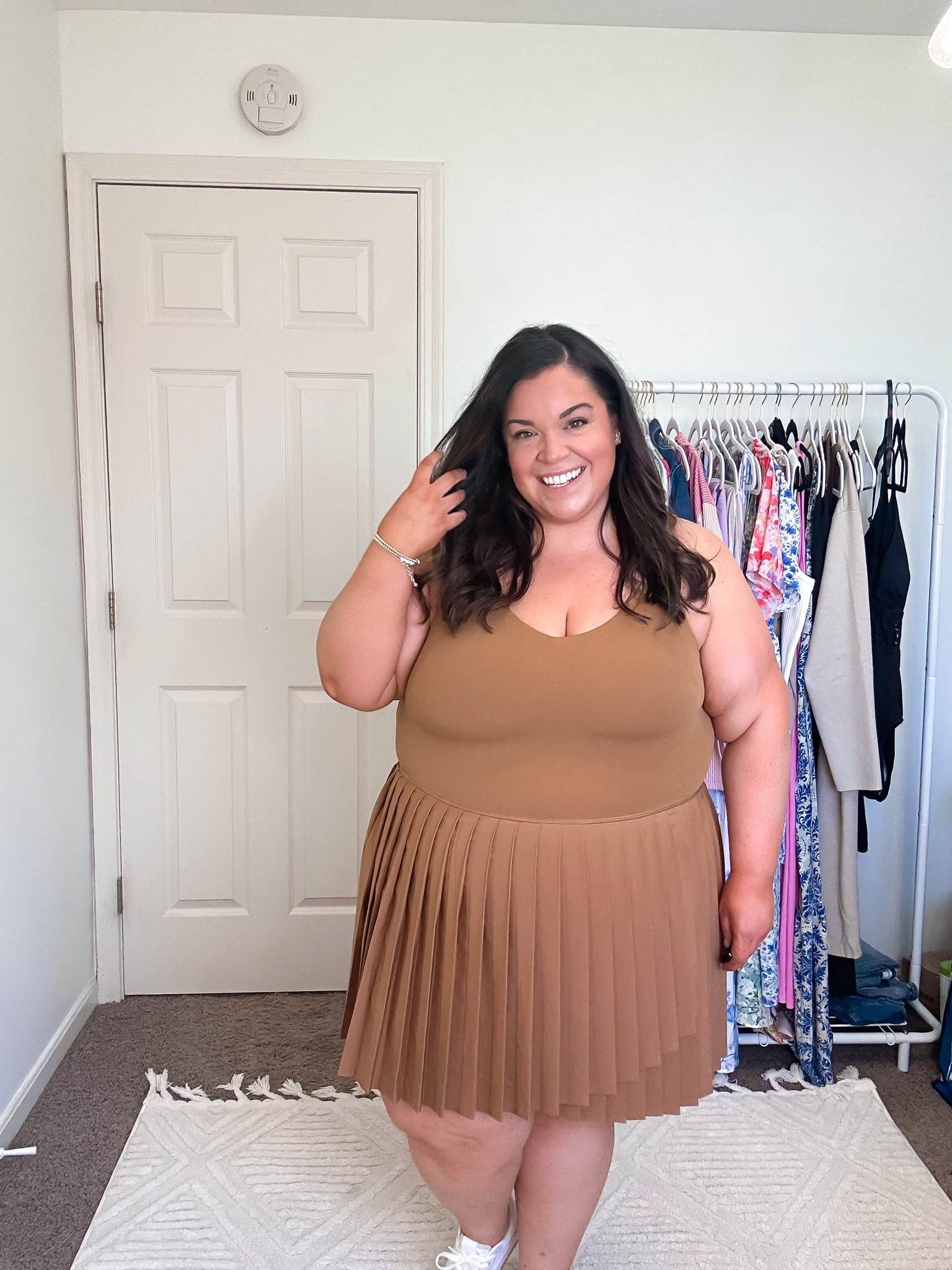 aerie tiebreaker pleated dress aerie | Dresses | Offline By Aerie Tiebreaker Pleated Workout Dress Tennis  Size Xxl