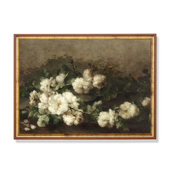 Still Life With Flowers and Guitar  Vintage Painting  | Etsy | Etsy (US)