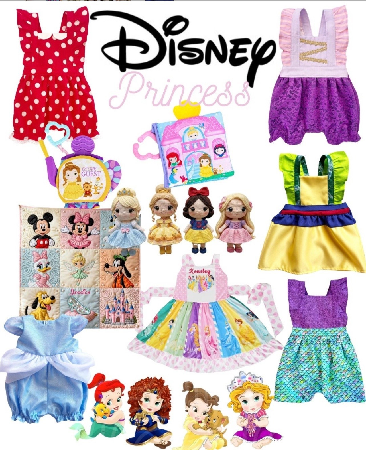 Disney Princess Baby gifts Disney Baby outfits for her crochet dolls 

#LTKBaby #LTKKids #LTKBump

#LTKKids #LTKBaby #LTKBump