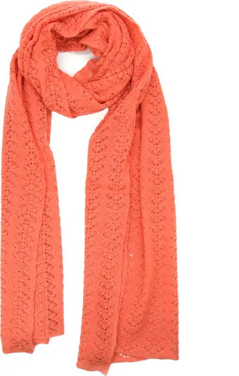 Cashmere openwork wrap | Nordstrom