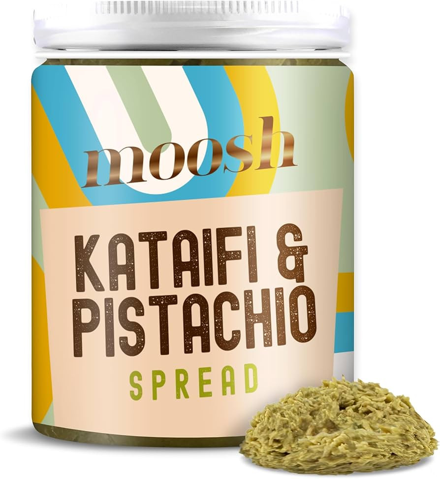 Moosh Dubai Chocolate Bar Filling – Viral Pistachio & Kataifi Spread for Desserts, Toast, and C... | Amazon (US)