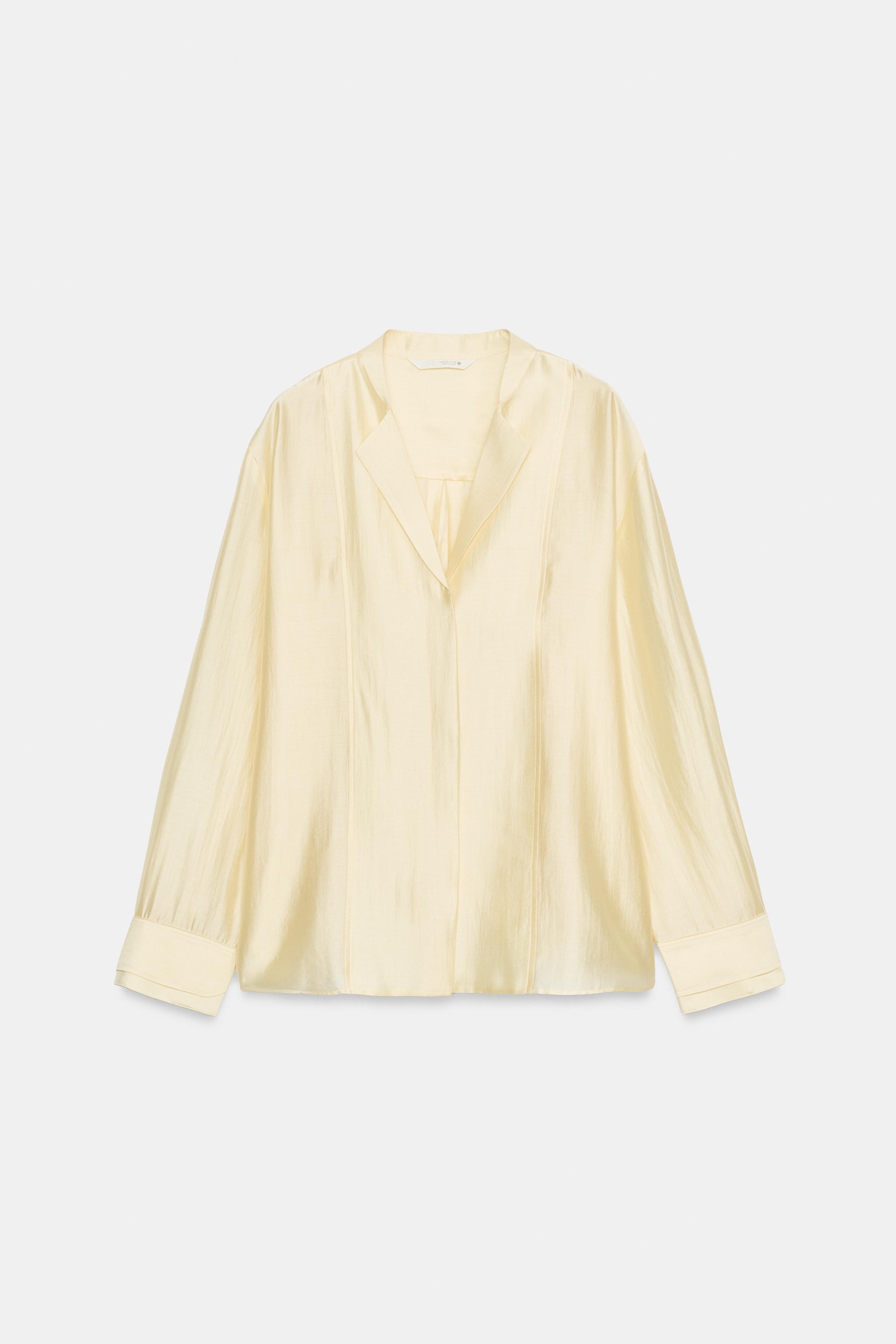 ZW COLLECTION FLOWY SHIRT | Zara US