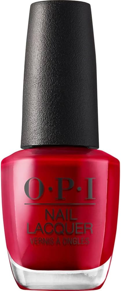 OPI Nail Lacquer Classic Nail Polish Colors | Red Shades | Crème, Shimmer, and Glitter Chip Resi... | Amazon (US)