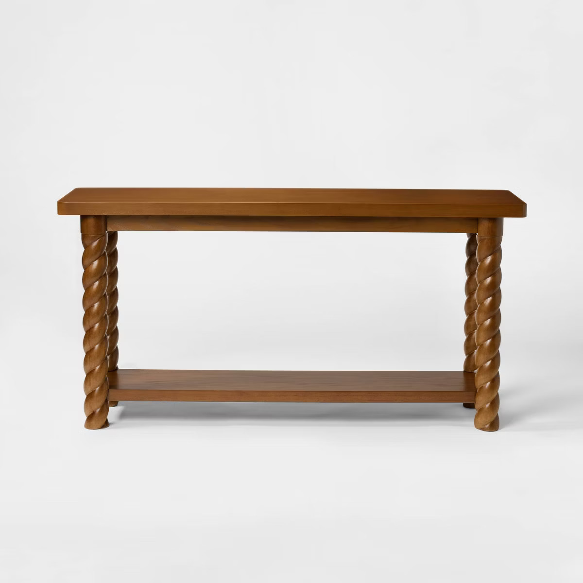 60'' Braided Console Table Walnut - Threshold™ designed with Studio McGee | Target