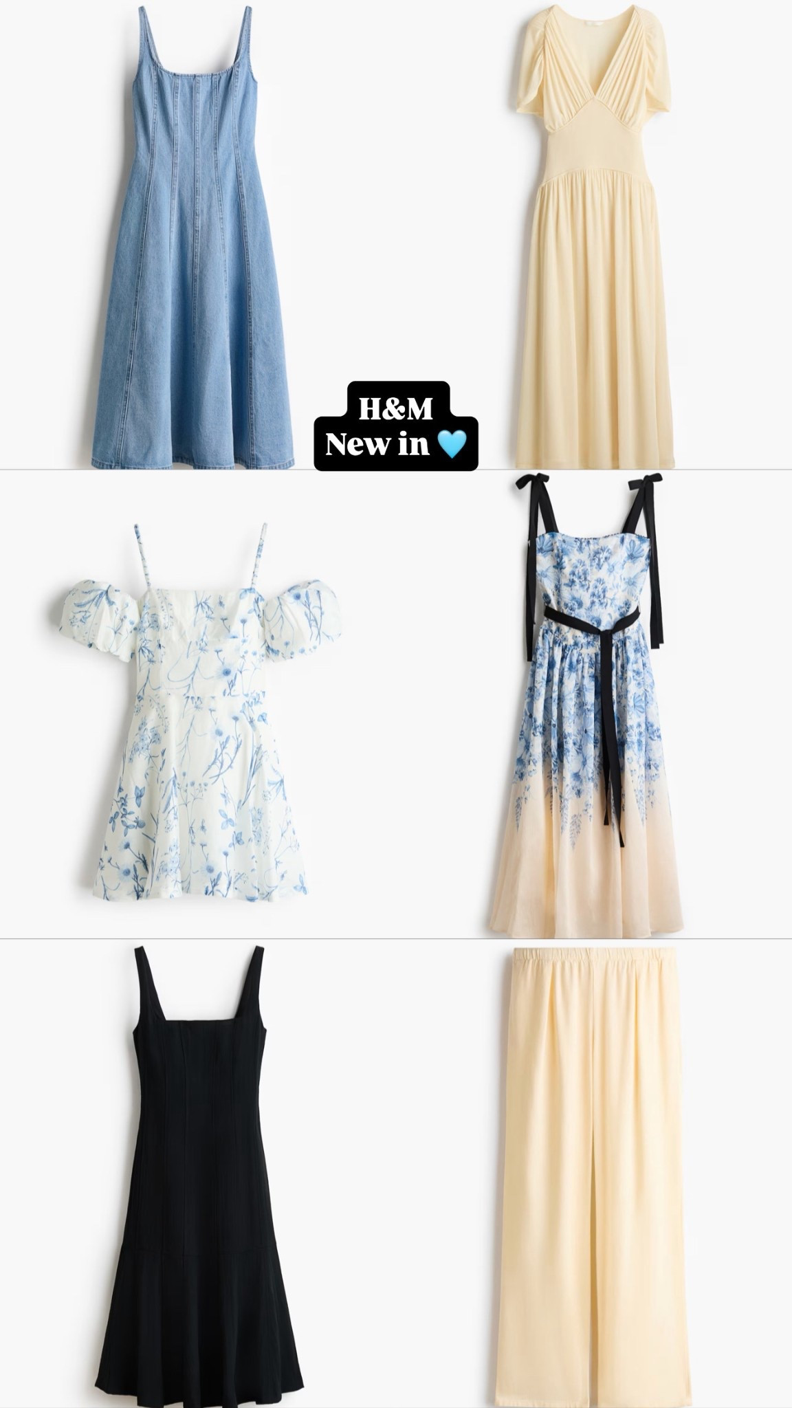 H&M new in dresses 

Hm, new in, hm dresses, midi dresses, spring dresses 

#LTKdresses #LTKspring