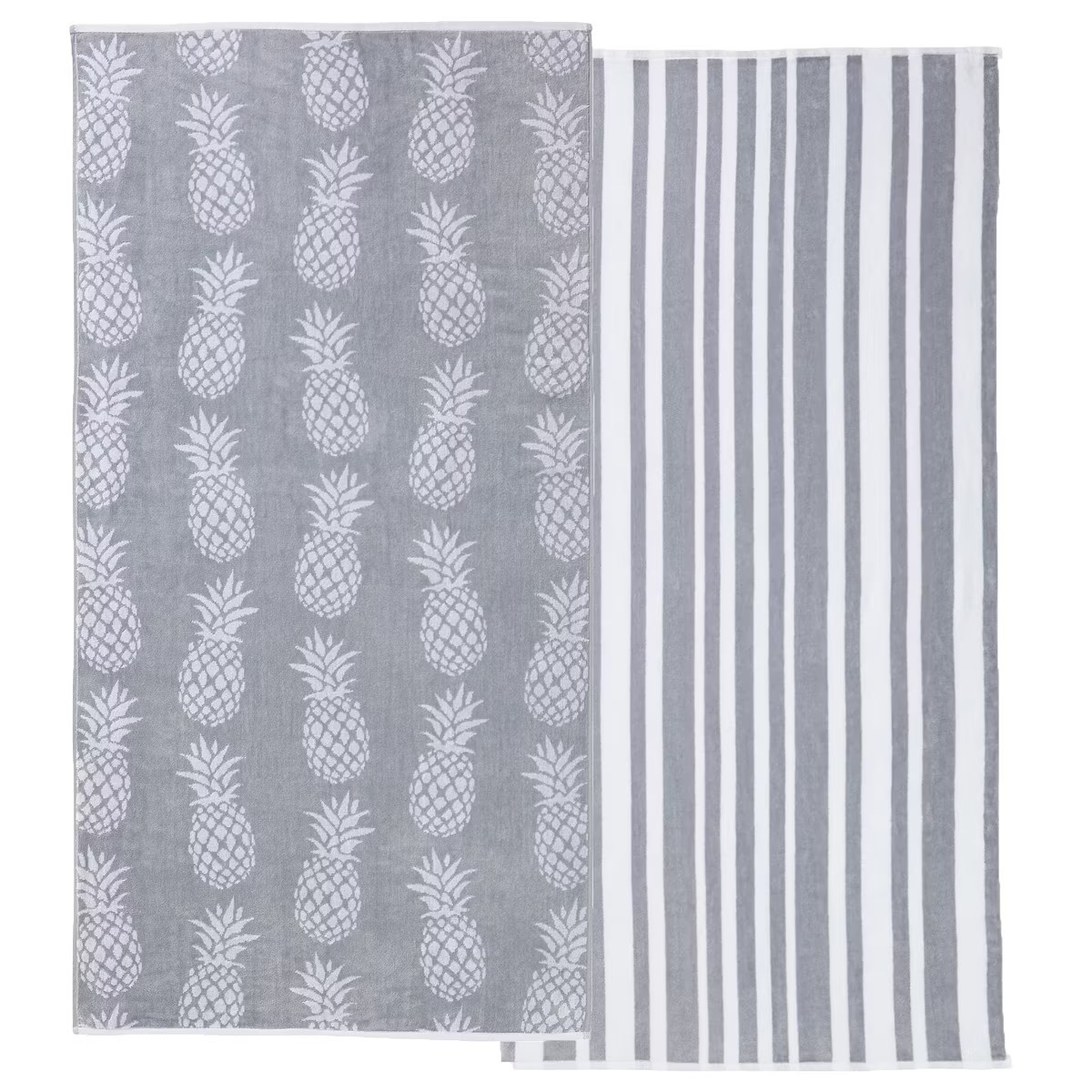 2pk Summer Printed Cotton Beach Towels - Great Bay Home | Target