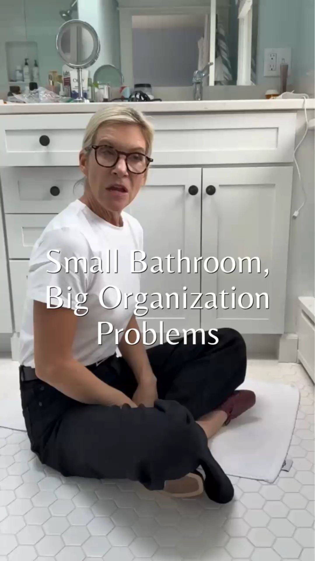 Small bathroom, small closet… and clearly too many products. Closet organizing? I can do that all day. Under-the-sink storage? Still learning. A little trial and error, a mismeasurement or two, and we’re figuring out what actually works. Progress over perfection.

If you want to shop or save these organization finds:
1. Everything I can link is in my profile.
2. Follow me on LTK @AngelaHowenstein for home and style finds.
3. Browse my ShopMy storefront @AngelaHowenstein.
4. Join my newsletter at angelahowenstein.com.
5. Check my IG Stories for daily links and home updates.