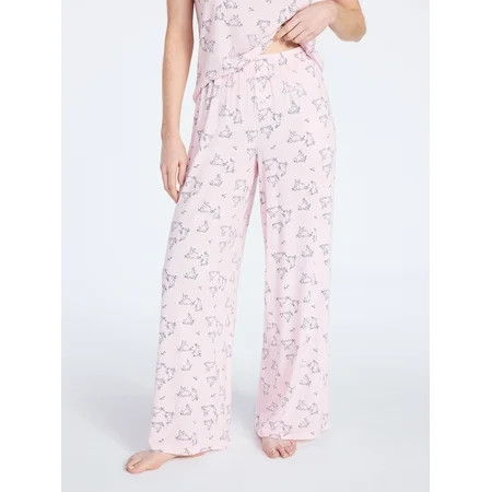 Joyspun Women’s Sleepwear Modal Pajama Long Pants, 30'' Inseam, Sizes S-3X | Walmart (US)