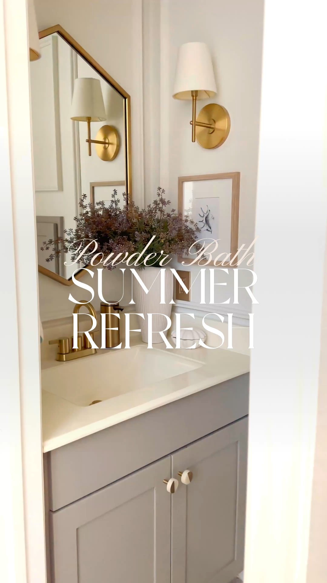 Powder bath summer refresh with subtle coastal notesshe'll

#LTKStyleTip #LTKHome