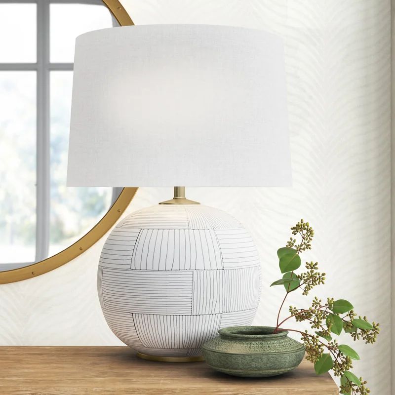 Cove 24" Aged Brass Table Lamp | Wayfair North America