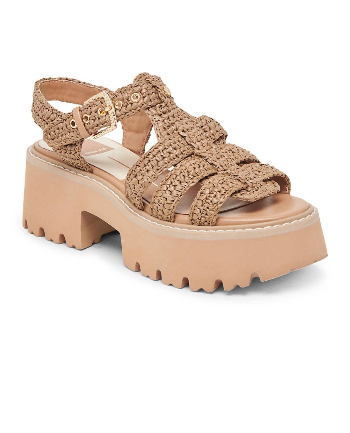 Bought these today and I’m obsessed! These will be cute with denim shorts and a cute top #dolcevitaplatforms #sandals #springfinds 