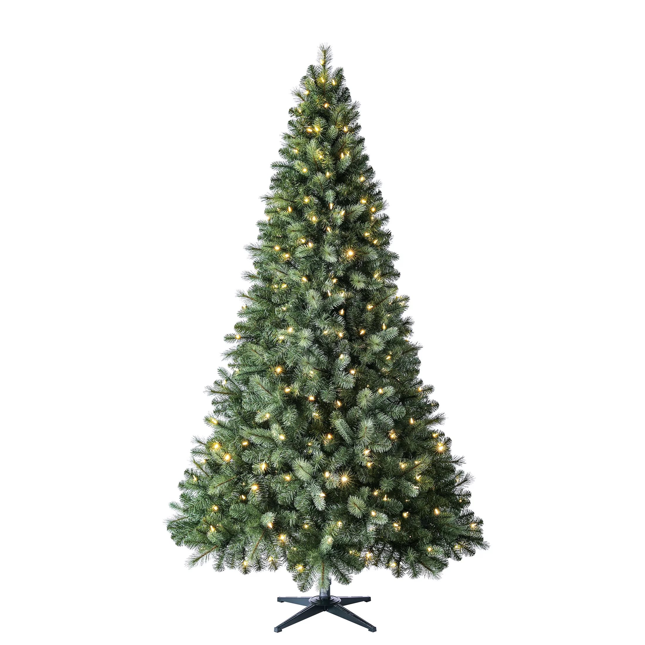 7.5' Holiday Time Prelit 300 LED Color-Changing Lights, Benton Pine Artificial Christmas Tree - W... | Walmart (US)